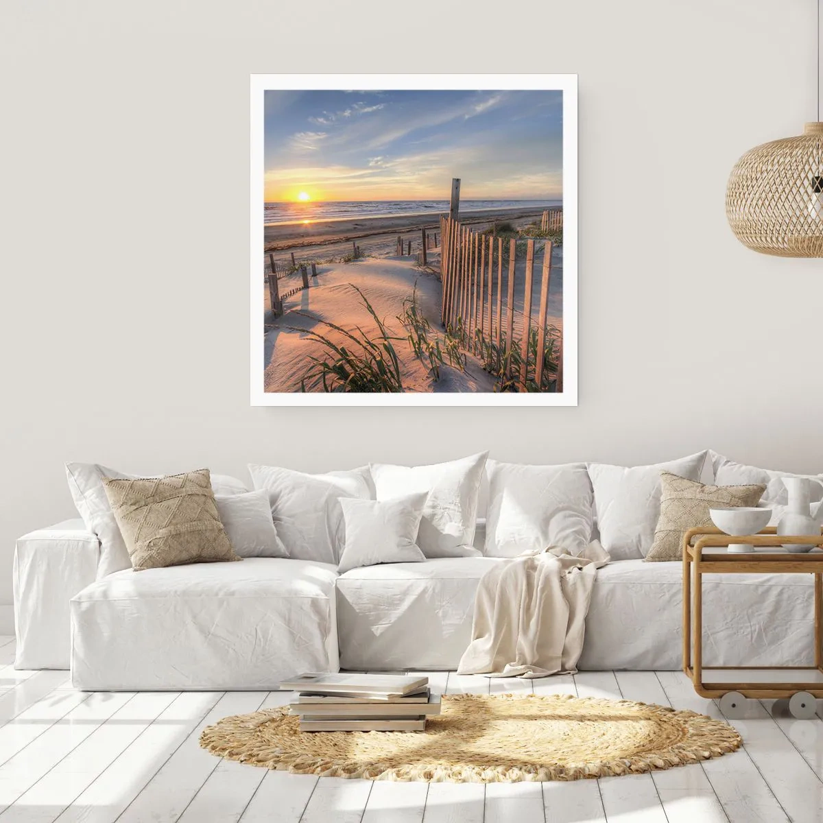 Poster - Schein und Schatten des Windes - 30x30 cm