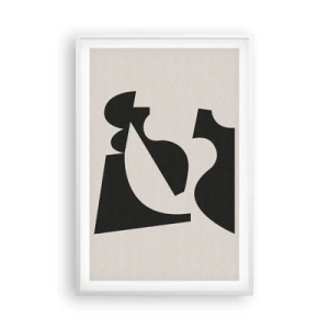 Poster in einem weißen Rahmen - Zum Selbstbauen - 61x91 cm