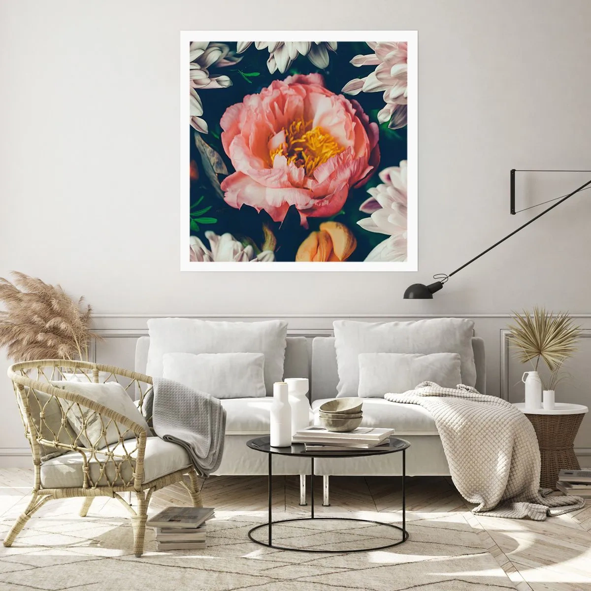 Poster - Mit barocker Pracht - 30x30 cm