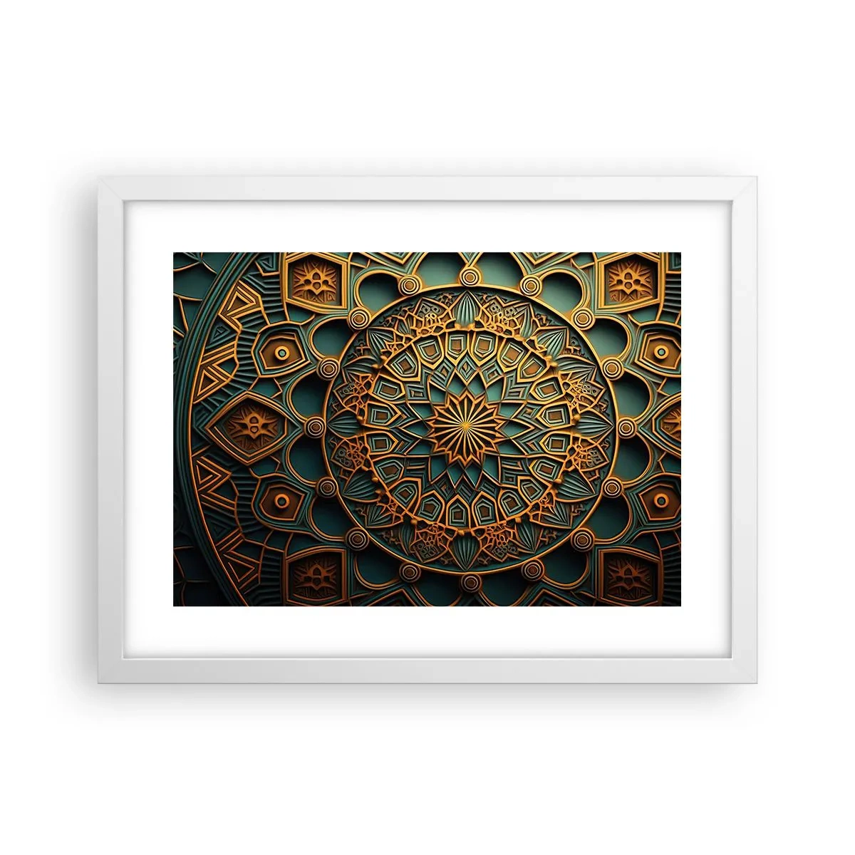 Poster in einem weißen Rahmen - In arabischer Atmosphäre - 40x30 cm