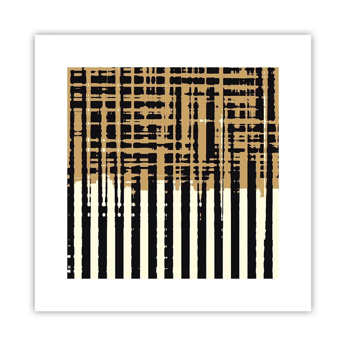 Poster - Architektonische Abstraktion - 30x30 cm