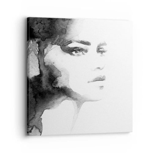 Bild auf Leinwand - Leinwandbild - Aus Geheimnis und Nebel - 30x30 cm