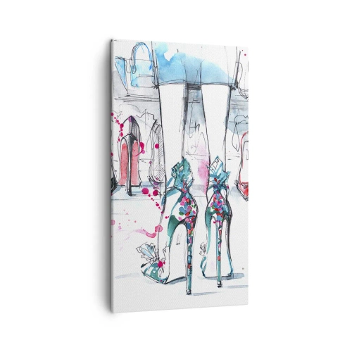 Bild auf Leinwand - Leinwandbild - Sesam, mach auf - 45x80 cm