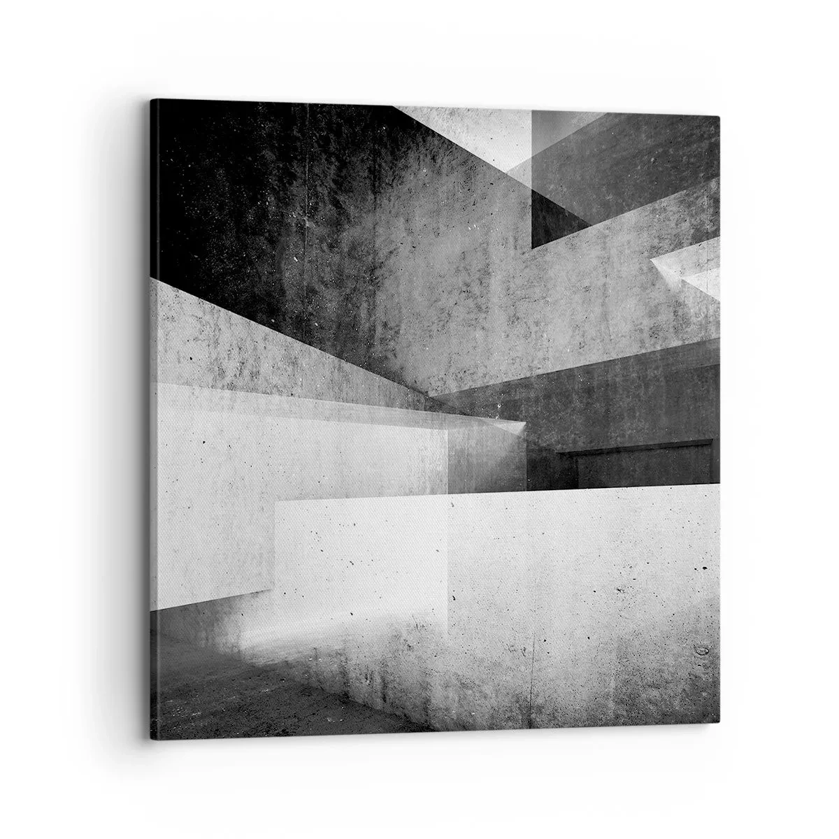 Bild auf Leinwand - Leinwandbild - Die Raumstruktur - 70x70 cm