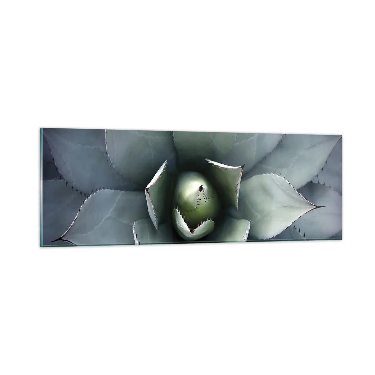Glasbild - Bild auf glas - Es lockt an und warnt - 90x30 cm