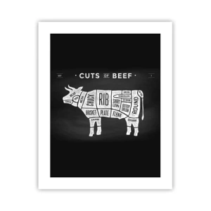 Poster - Metzger Grundierung - 40x50 cm