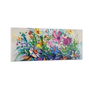 Glasbild - Bild auf glas - Überhaupt kein Stillleben - 100x40 cm