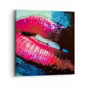 Bild auf Leinwand - Leinwandbild - Sinnlich und verstörend - 40x40 cm