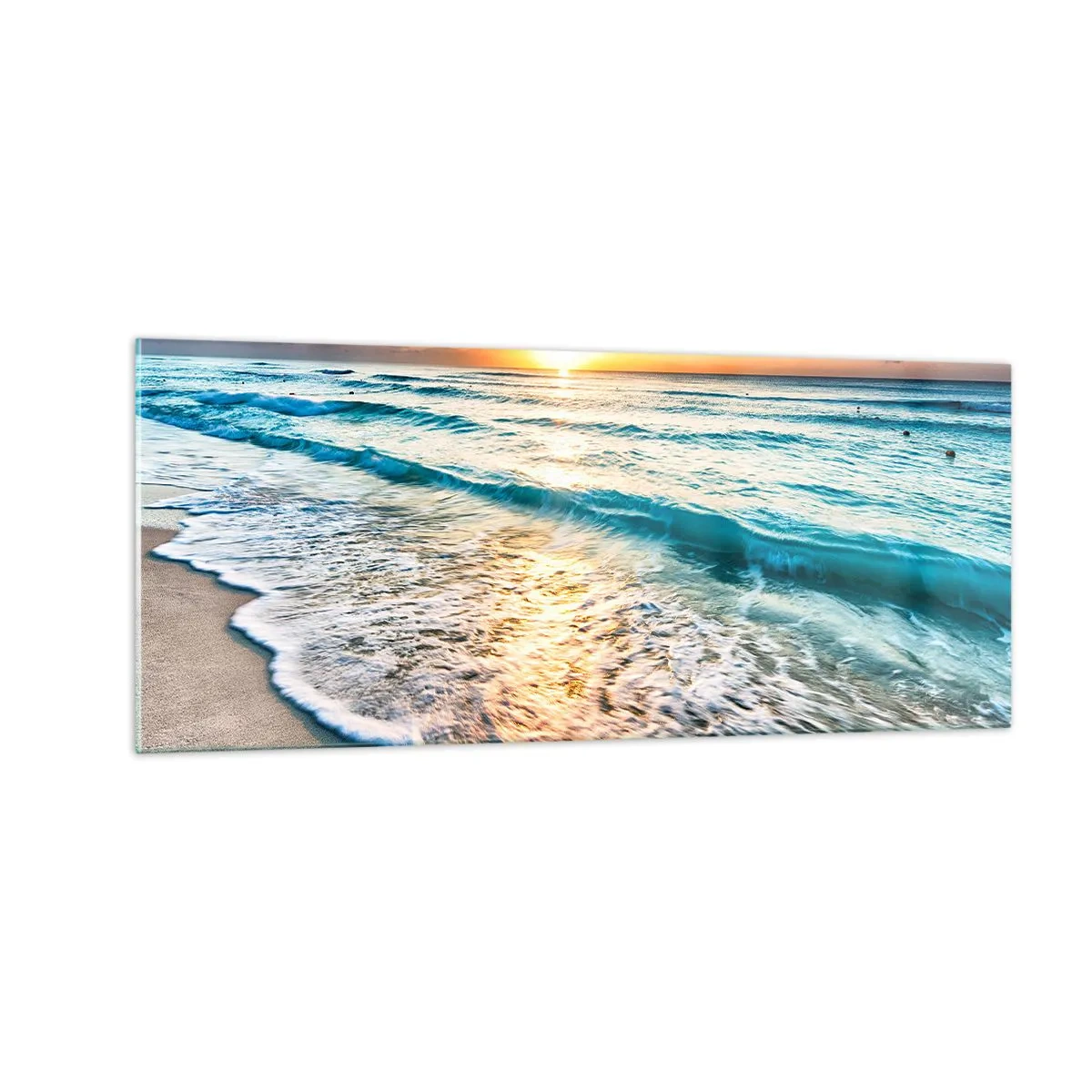 Glasbild - Bild auf glas - Ein Blick lohnt sich - 100x40 cm