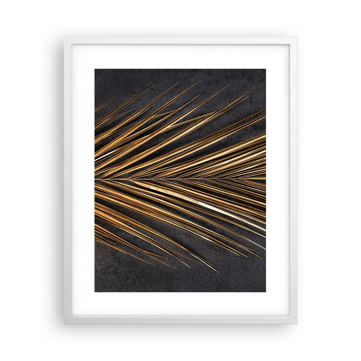 Poster in einem weißen Rahmen - Das Gold der Tropen - 40x50 cm