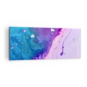 Bild auf Leinwand - Leinwandbild - Yin und Yang - 100x40 cm
