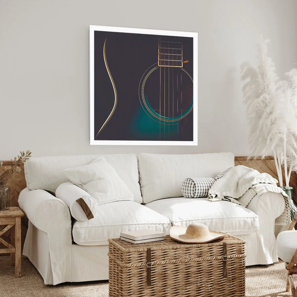 Poster - Einen Moment bevor es ertönt - 30x30 cm
