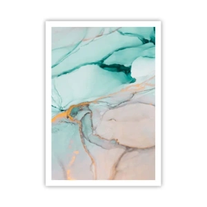 Poster - Ein Tanz der Formen und Farben - 70x100 cm