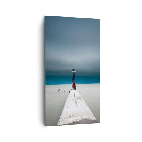 Bild auf Leinwand - Leinwandbild - Um der Weite zu begegnen - 45x80 cm