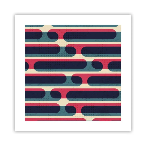 Poster - In die Tiefe und vorwärts - 40x40 cm