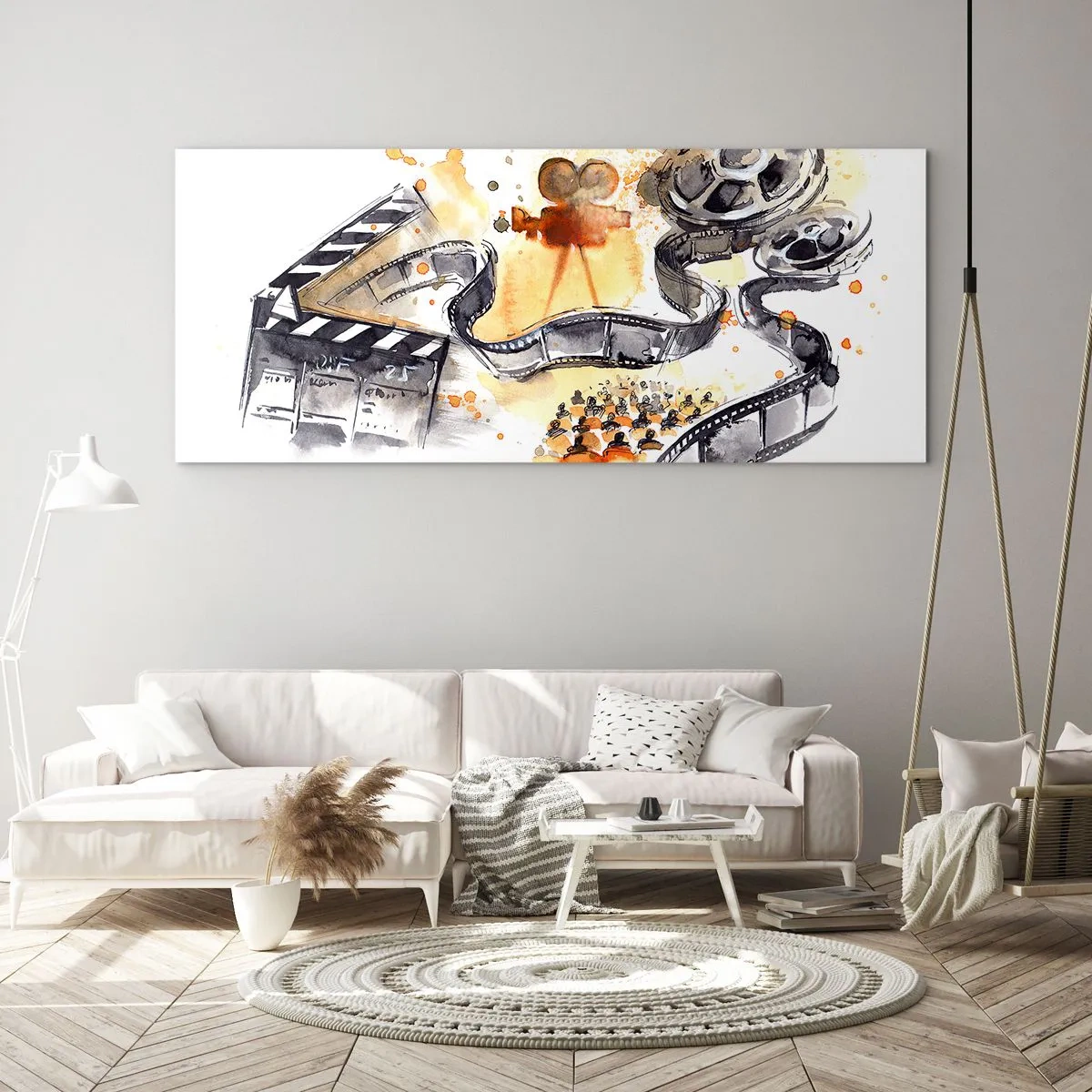Glasbild - Bild auf glas - Im Land der Träume - 100x40 cm