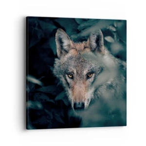 Bild auf Leinwand - Leinwandbild - Jäger - 40x40 cm