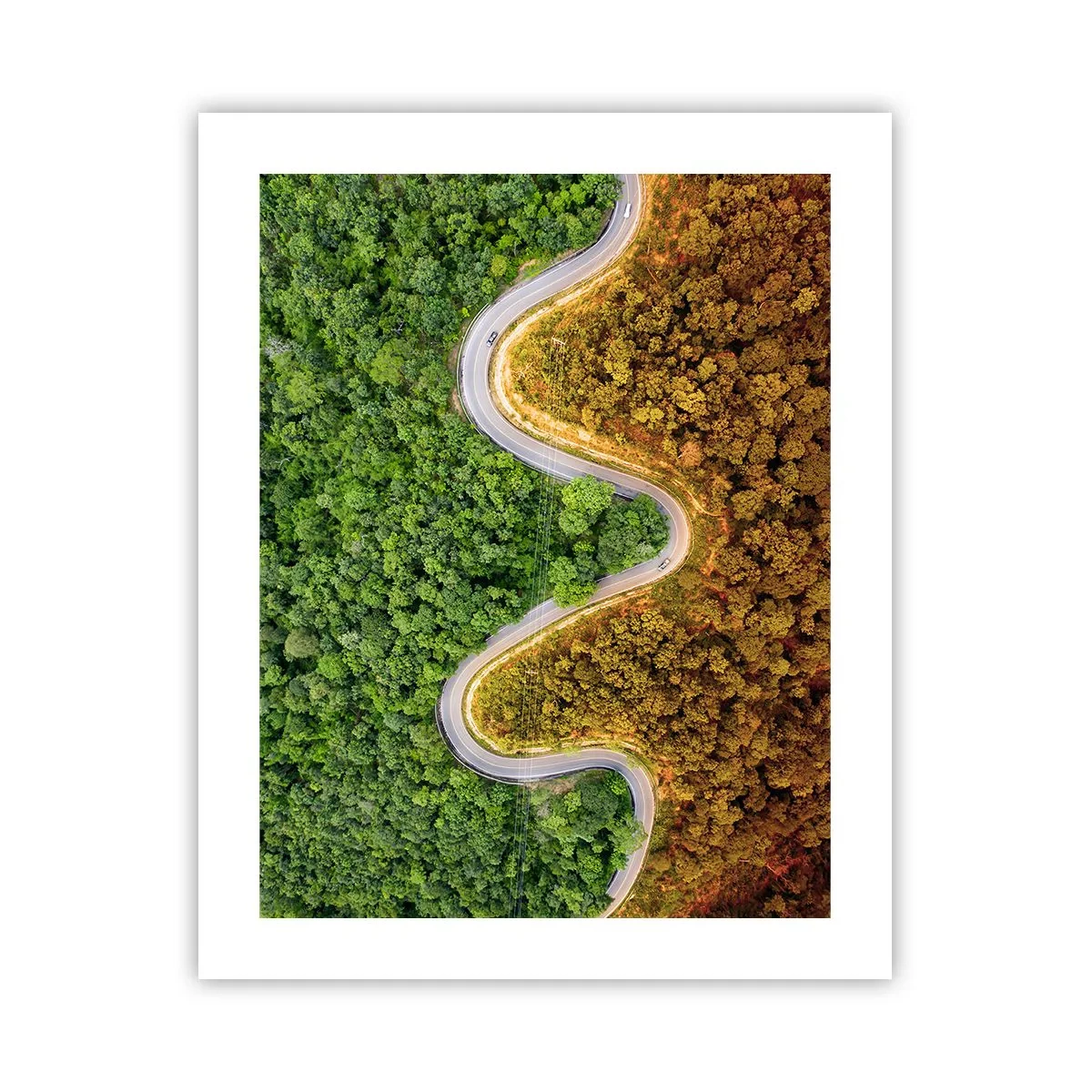 Poster - Grenzen und Durchbrüche - 40x50 cm