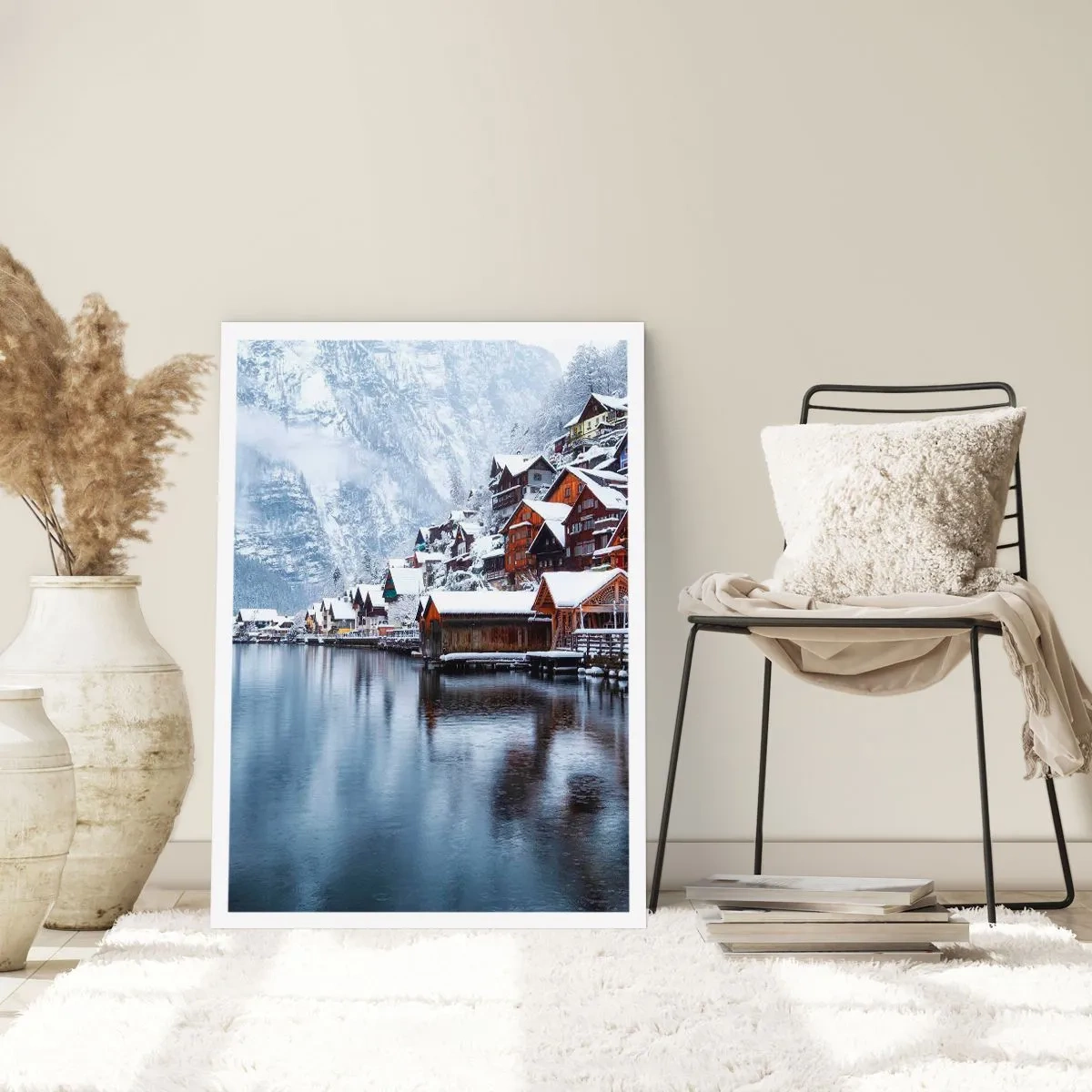 Poster - In winterlicher Dekoration - 61x91 cm