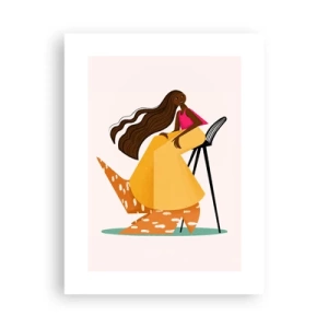 Poster - Mode macht auch Spaß - 30x40 cm