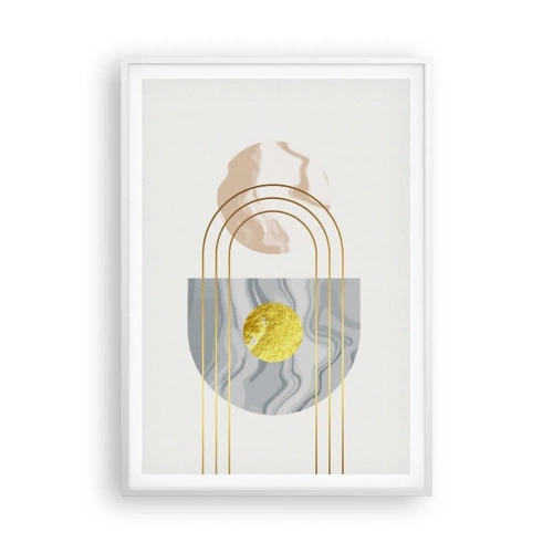 Poster in einem weißen Rahmen - Helligkeit und Brillanz - 70x100 cm