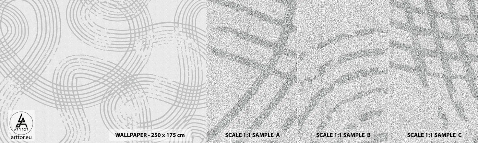 Fototapeten Muster Premium Sand - Es gibt keinen einfachen Weg - Minimalismus, Stück, Hell - 100x30 cm