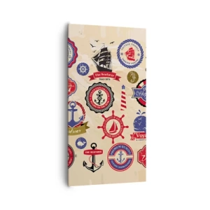 Bild auf Leinwand - Leinwandbild - Segelbruderschaft - 65x120 cm