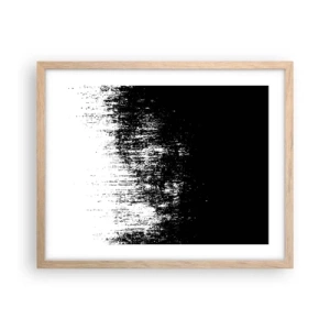 Poster in einem Rahmen aus heller Eiche - Und der Gewinner ist ... - 50x40 cm