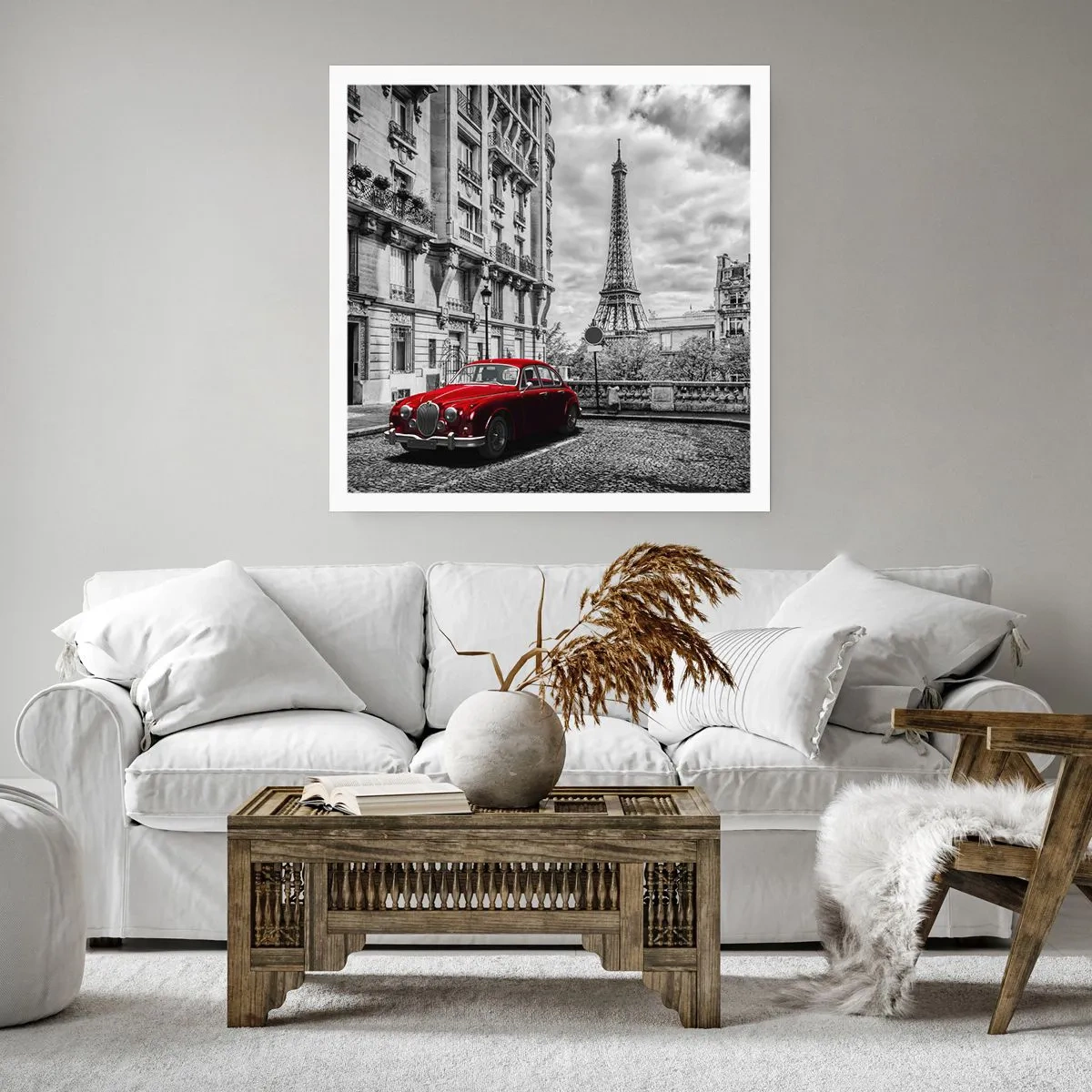 Poster - Raubtier in der Stadt - 50x50 cm