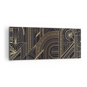 Bild auf Leinwand - Leinwandbild - Konzepte, Ideen, Pläne - 100x40 cm