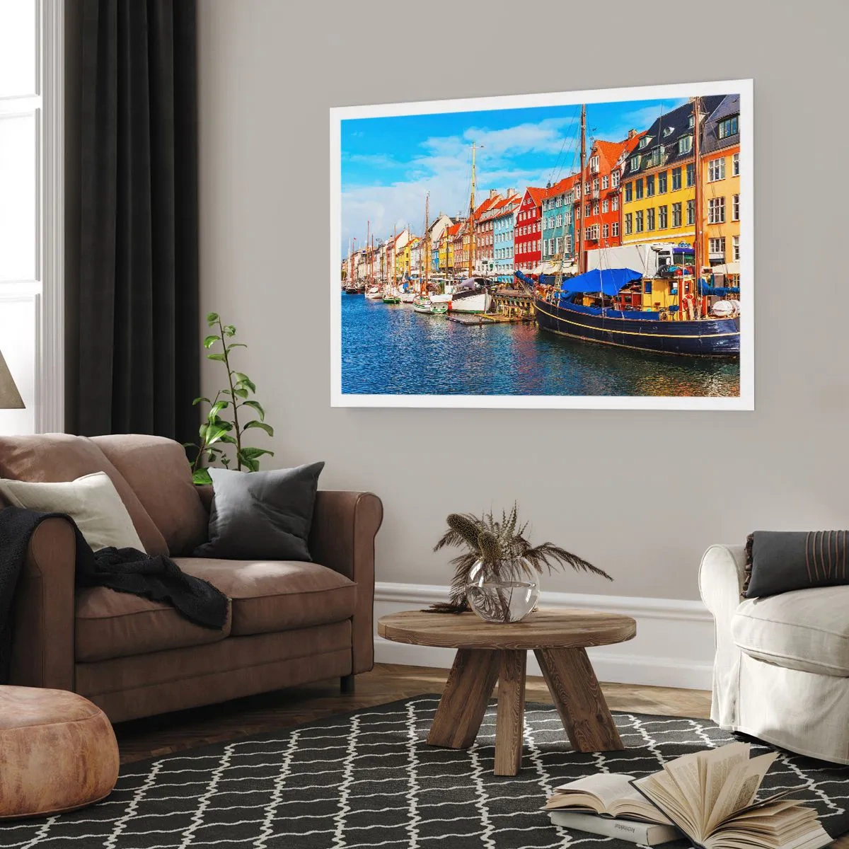 Poster - Fröhlicher Kai - 50x40 cm