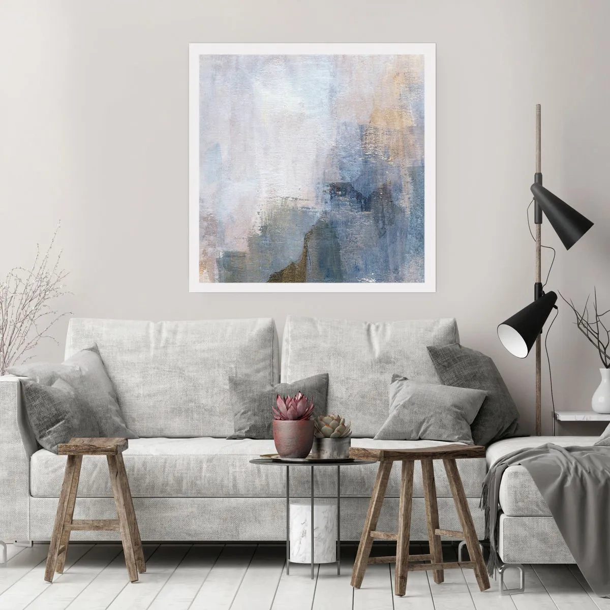 Poster - Farbtöne und Akkorde - 50x50 cm