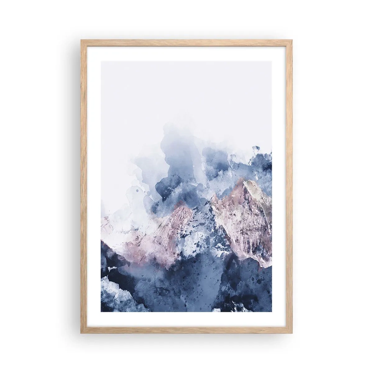 Poster in einem Rahmen aus heller Eiche - Das sind die Spitzen! - 50x70 cm