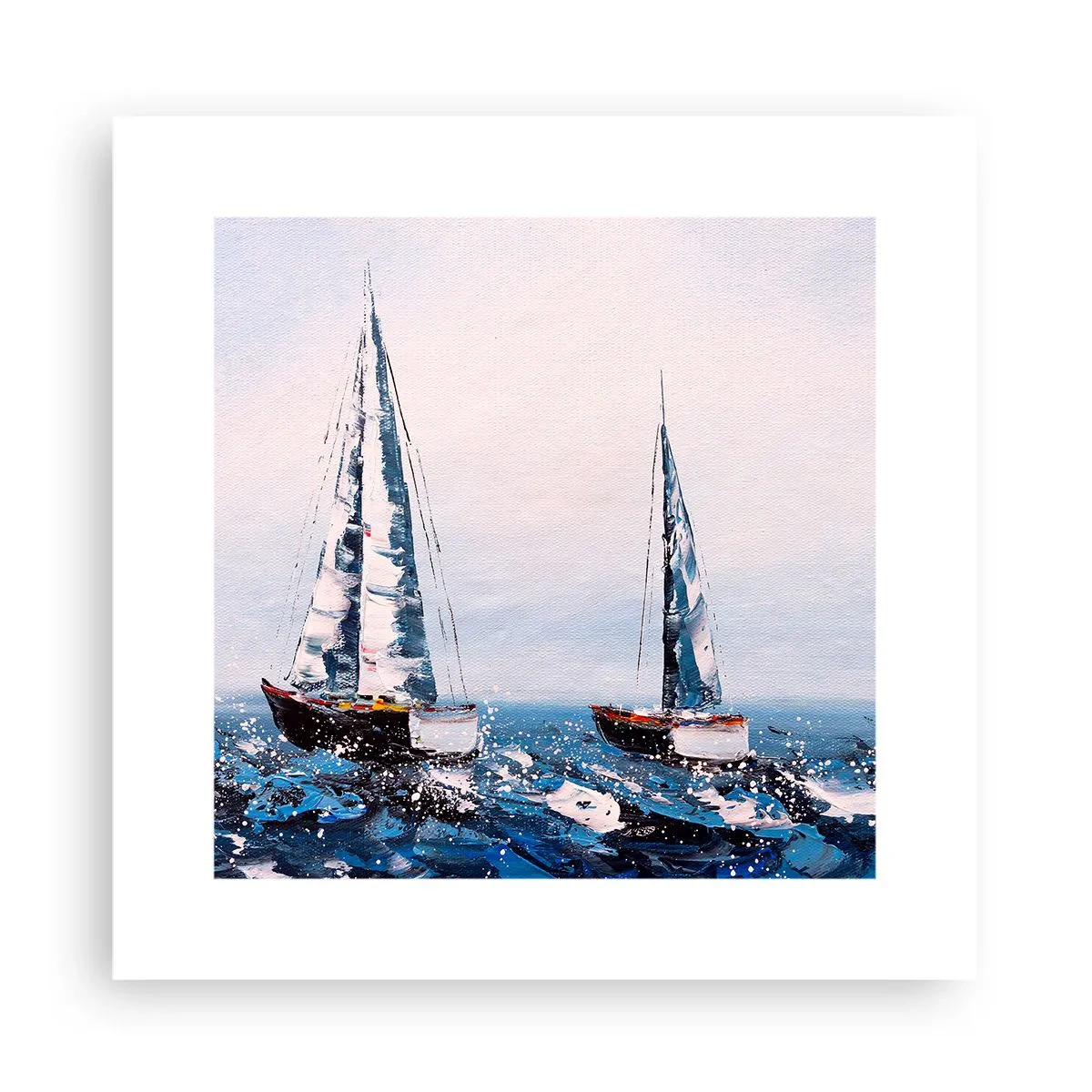 Poster - Bruderschaft des Windes - 30x30 cm