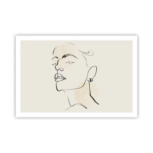 Poster - Ein stolzer Blick - 91x61 cm