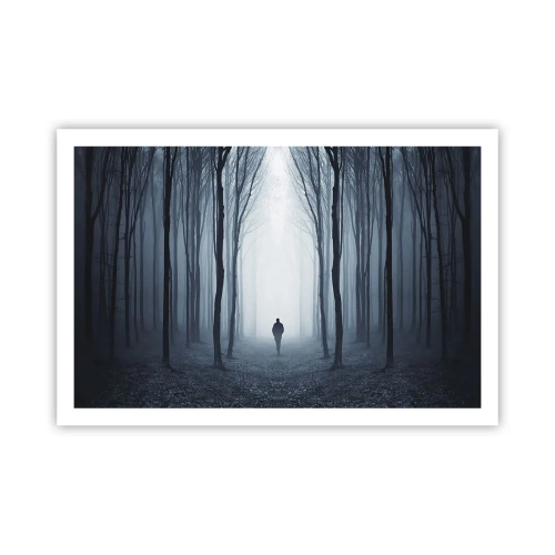 Poster - Alles einfach und übersichtlich - 91x61 cm