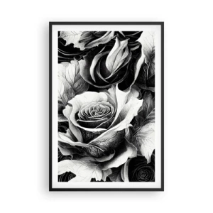 Poster in einem schwarzem Rahmen - Immer Königin - 61x91 cm