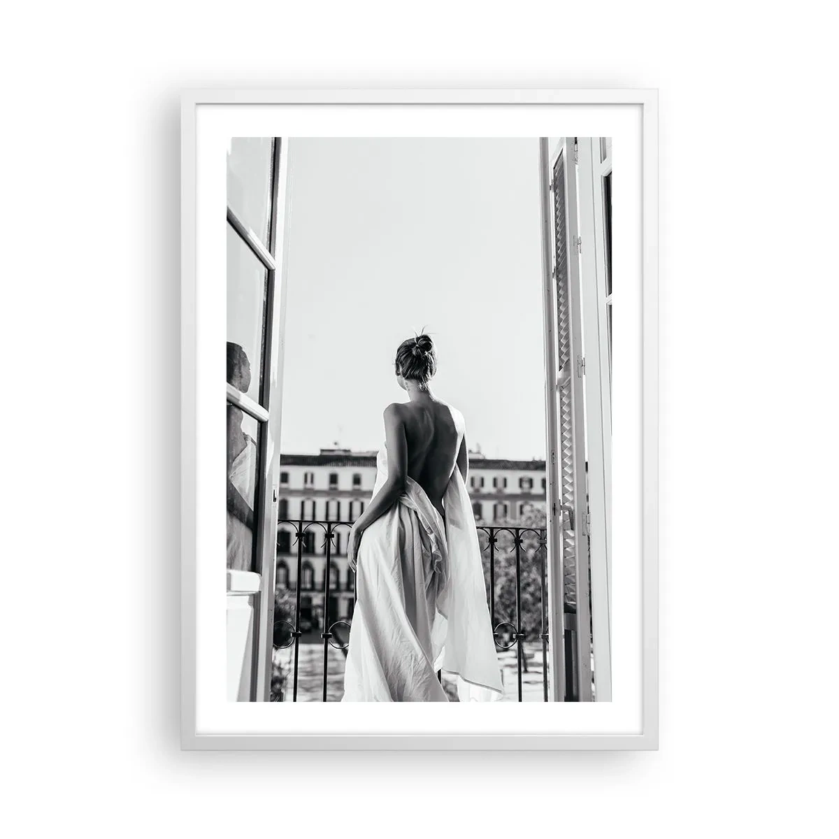 Poster in einem weißen Rahmen - Erweckung der Sinne - 50x70 cm