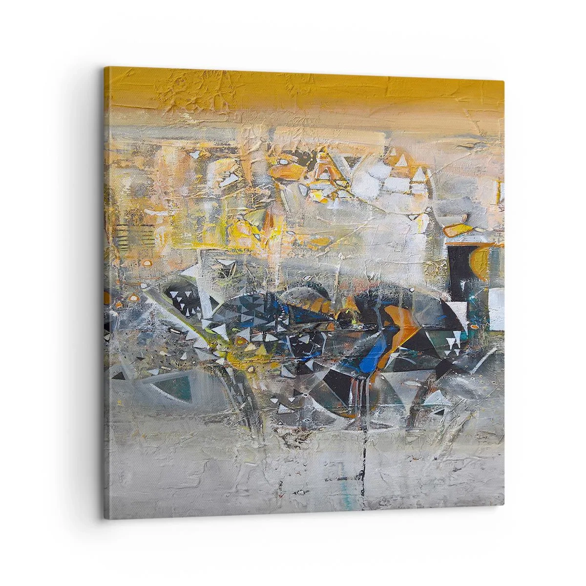 Bild auf Leinwand - Leinwandbild - Alles wird gut - 60x60 cm