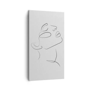 Bild auf Leinwand - Leinwandbild - Die Drehungen und Wendungen der Träume - 45x80 cm