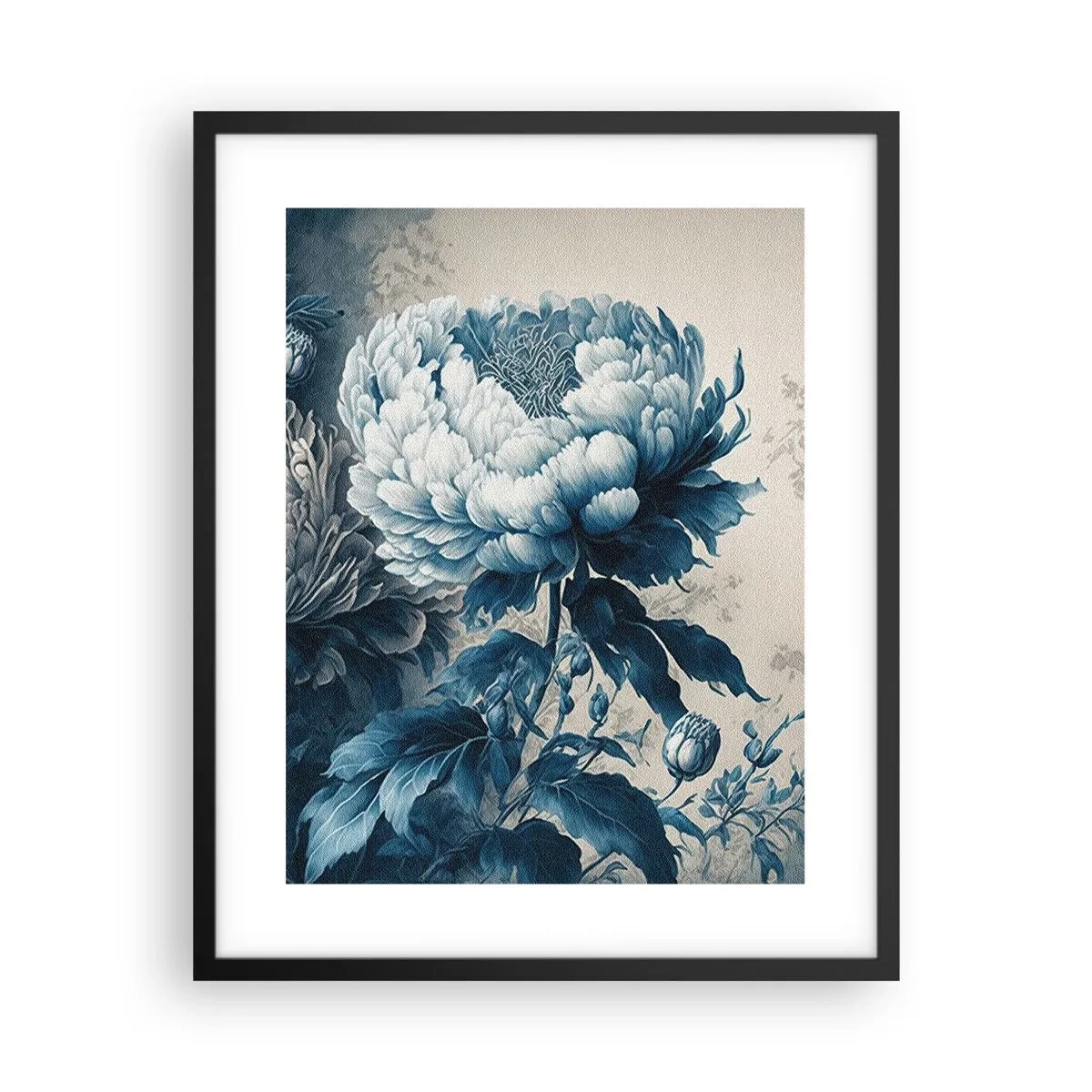 Poster in einem schwarzem Rahmen - Passendes Paar - 40x50 cm