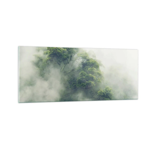 Glasbild - Bild auf glas - In Nebel gehüllt - 100x40 cm