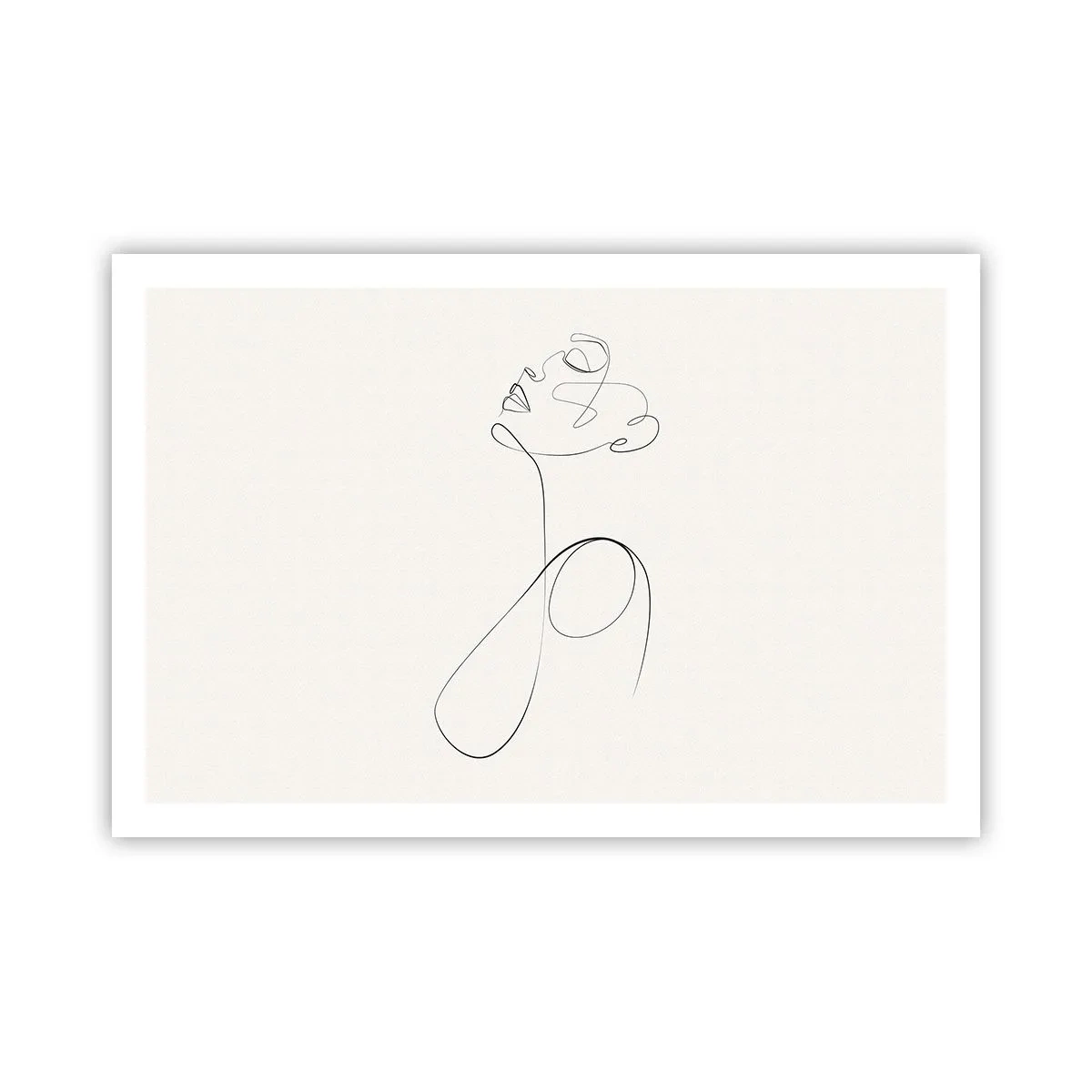 Poster - Versunken in Träumen - 91x61 cm