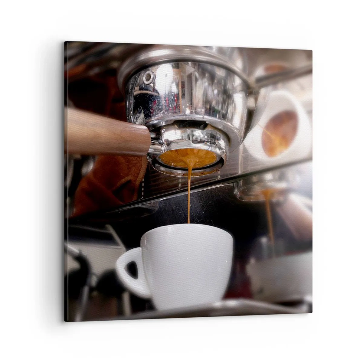 Bild auf Leinwand - Leinwandbild - Gute Zeit des Tages - 50x50 cm