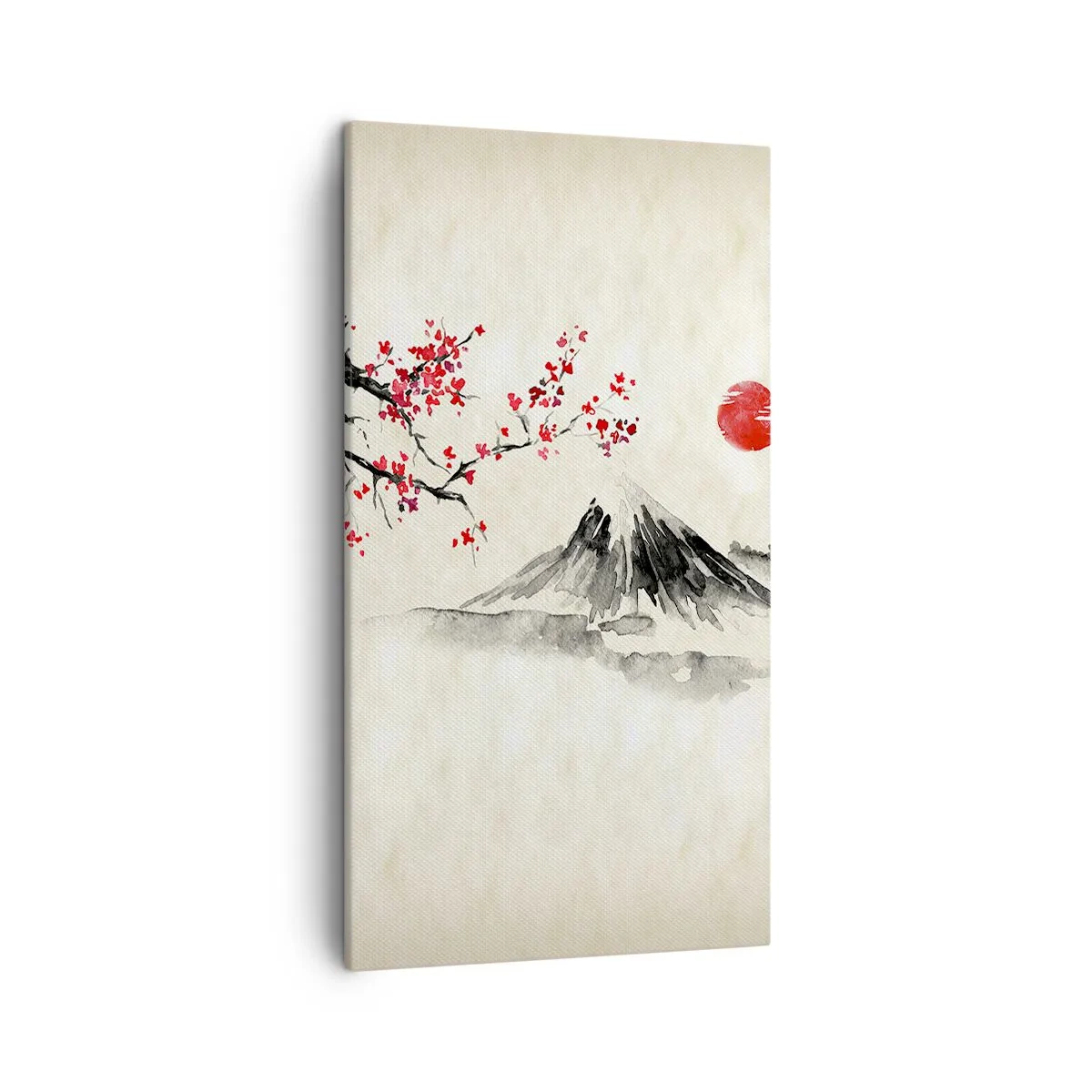 Bild auf Leinwand - Leinwandbild - Liebe Japan - 45x80 cm