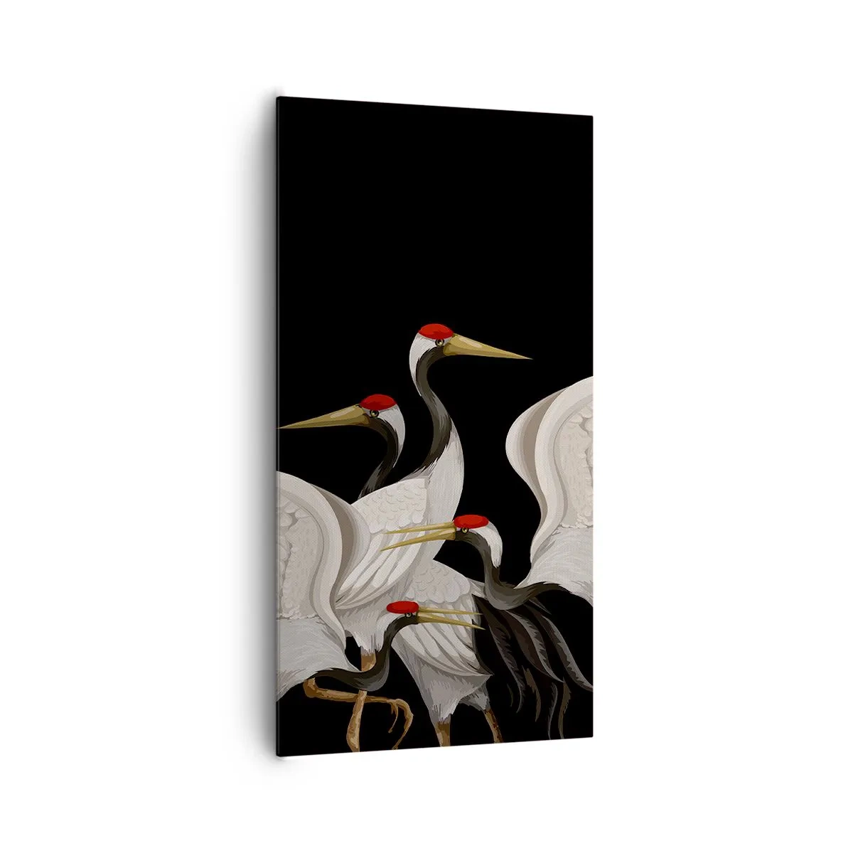 Bild auf Leinwand - Leinwandbild - Vogelsachen - 65x120 cm