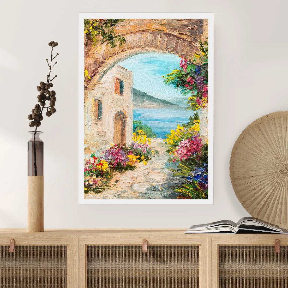 Poster - Charme einer Küstenprovinz - 40x50 cm