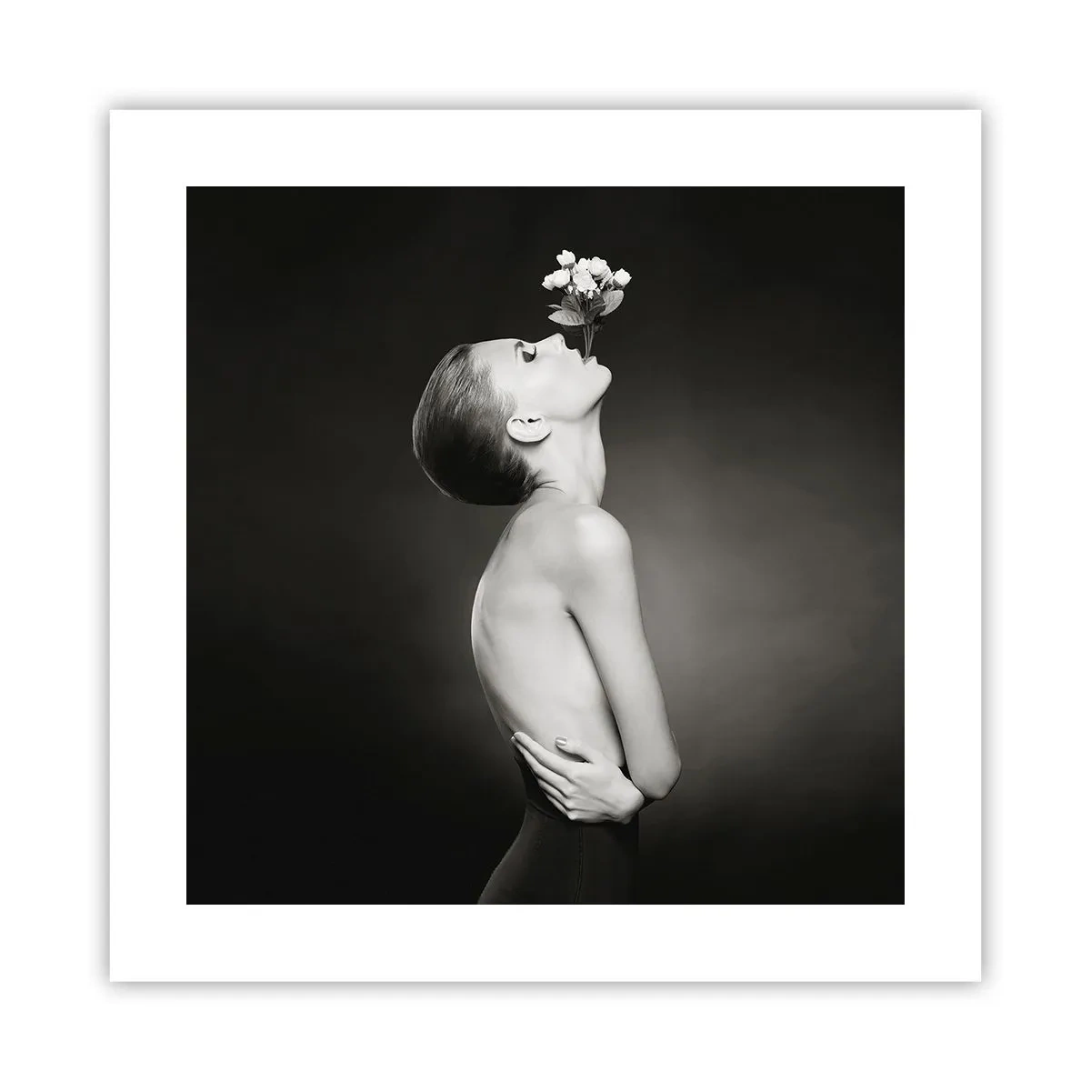 Poster - Exzentrische Eleganz - 40x40 cm