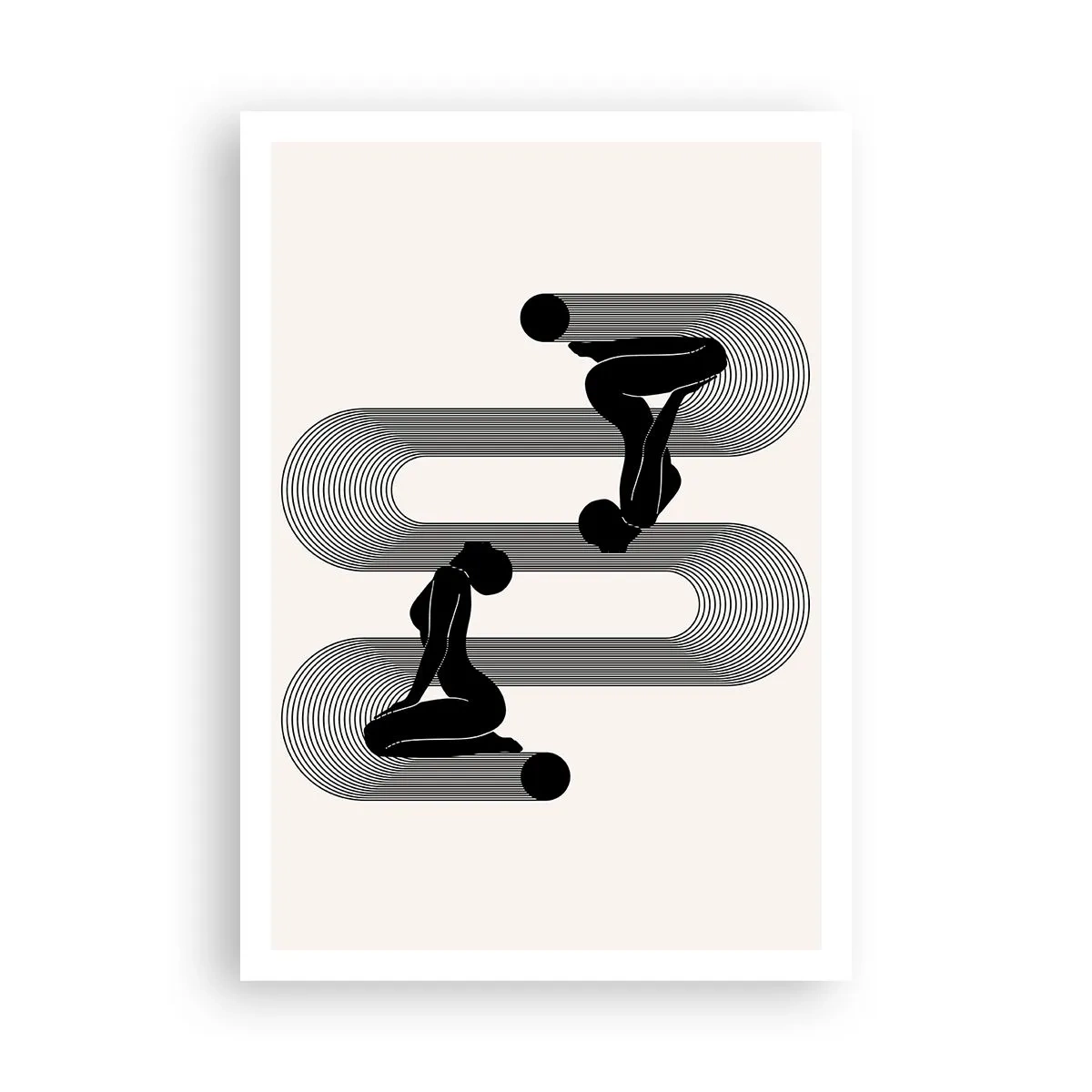 Poster - Sinnliche Symmetrie - 70x100 cm