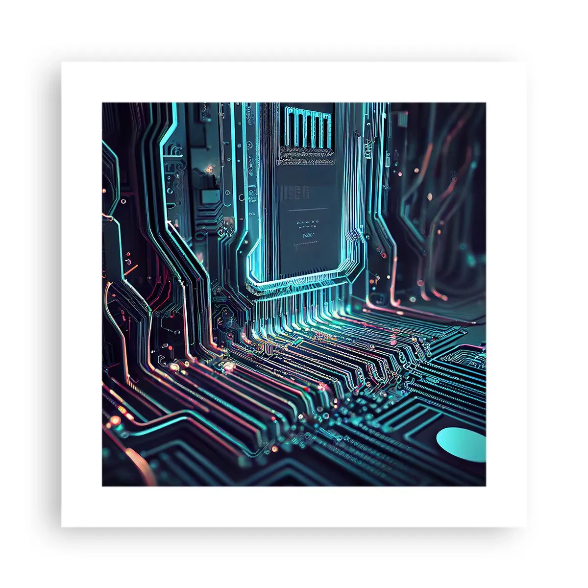 Poster - Ich denke nur… - 40x40 cm